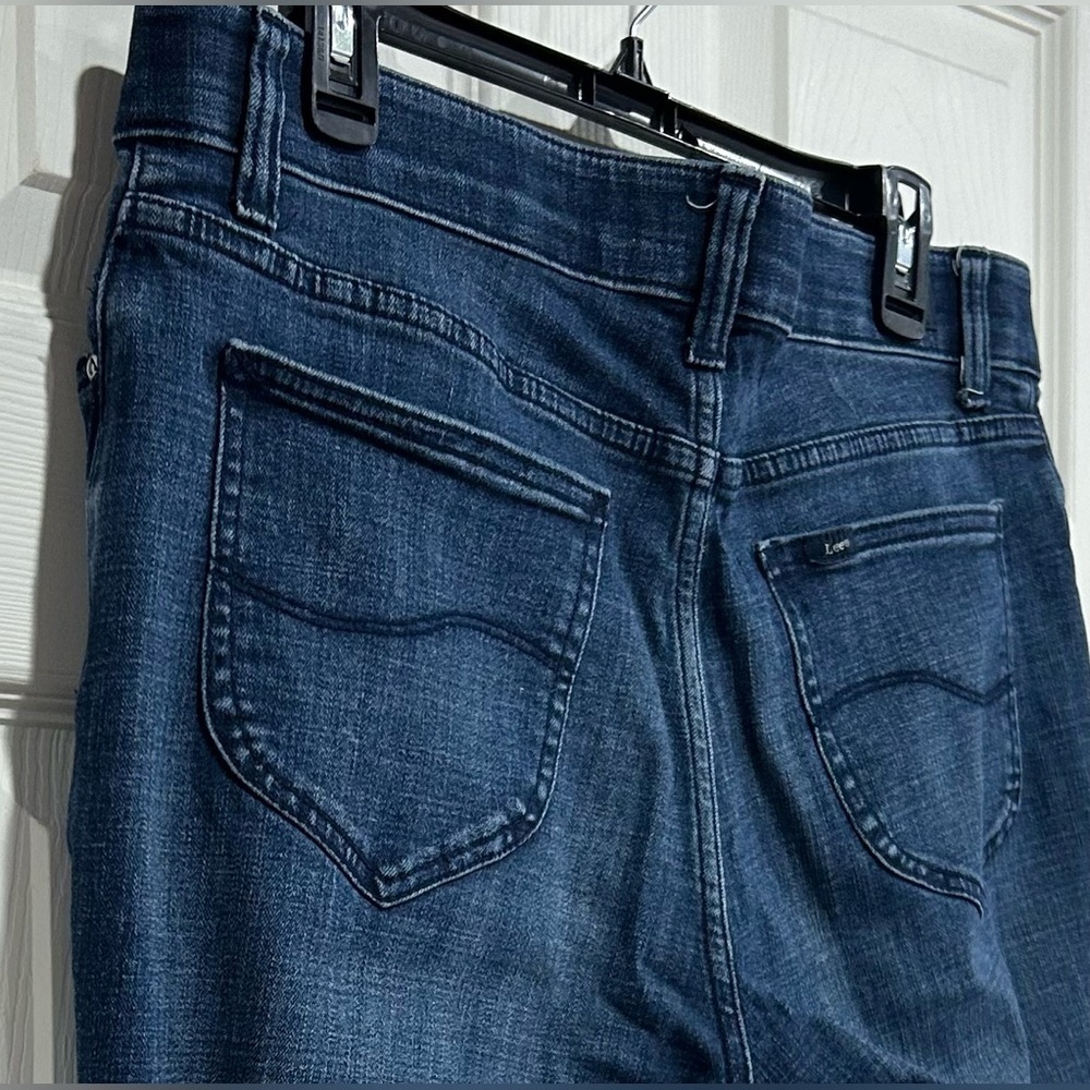 Lee Women's Size 14 Flex Motion Bootcut Jeans Open Sea NWOT Regular Length - Picture 9 of 9